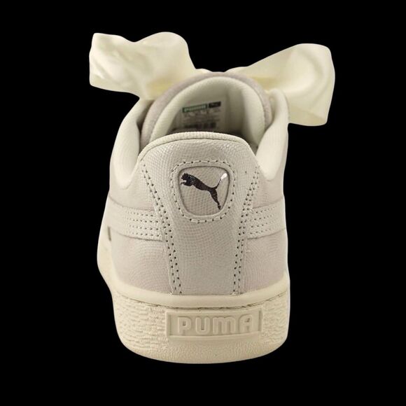 Puma Basket Heart NS Women's Shoes Puma White 364108-02 Size 11 US - Picture 8 of 14